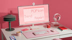 Logitech POP Icon Keys keyboard Universal Bluetooth QWERTY UK English Rose