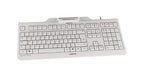 CHERRY KC 1000 SC keyboard USB AZERTY Belgian White