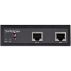 StarTech.com Industrial Gigabit PoE Splitter - 90W High Speed Power over Ethernet PoE+++ Splitter - 12-48V DC Splitter 802.3bt - LAN/RJ45 Ultra PoE to DC Adapter - -40C to +75C