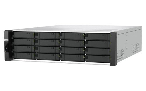 QNAP ES1686dc R2 NAS Rack (3U) Intel® Xeon® D D-2142IT 48 GB DDR4 0 TB QNAP QES Black, Grey