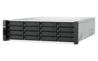QNAP ES1686dc R2 NAS Rack (3U) Intel® Xeon® D D-2142IT 64 GB DDR4 0 TB QNAP QES Black, Grey