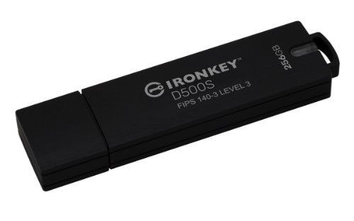 Kingston Technology IronKey 256GB D500S FIPS 140-3 Lvl 3 AES-256