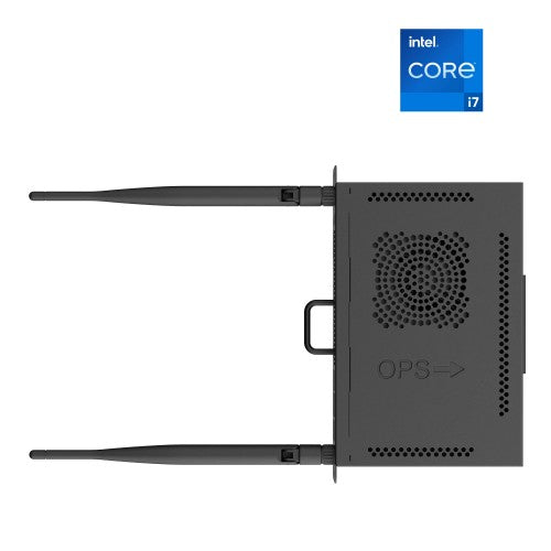 BenQ TEY41-i7 Intel® Core™ i7 i7-1255U 16 GB DDR4-SDRAM 256 GB SSD Windows 11 Pro Rack-mounted chassis PC Black