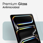 OtterBox Premium Glass Antimicrobial Series for iPad Pro 13" (M4), transparent