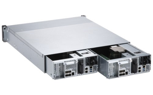QNAP ES2486dc NAS Rack (2U) Intel® Xeon® D D-2142IT 128 GB DDR4 0 TB QNAP Enterprise System Black