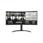 LG 34WR55QK-B computer monitor 86.4 cm (34") 3440 x 1440 pixels Wide Quad HD Black