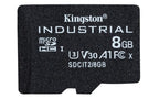 Kingston Technology 8GB microSDHC Industrial C10 A1 pSLC Card + SD Adapter