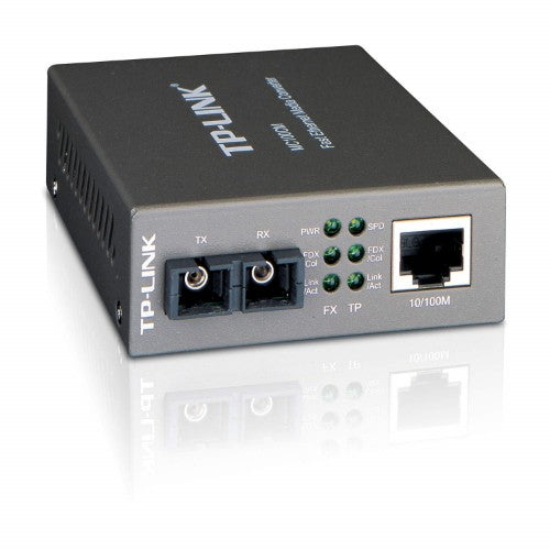 TP-Link Omada MC100CM network media converter 100 Mbit/s 1310 nm Multi-mode Black