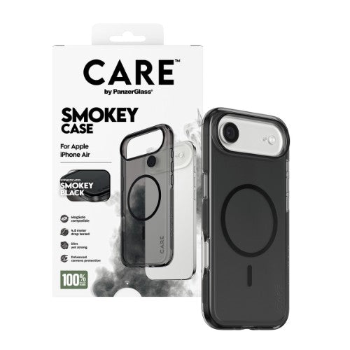 PanzerGlass CARE by ® Flagship Case Urban Explorer Smokey w. Black MagSafe iPhone Air