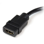 StarTech.com 8in (20cm) HDMI to DVI-D Video Cable Adapter - HDMI Female to DVI Male