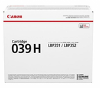 Canon 0288C001/039H Toner cartridge black high-capacity, 25K pages ISO/IEC 19752 for Canon LBP-351