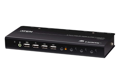 ATEN 4-Port USB 4K HDMI KVMP™ Switch