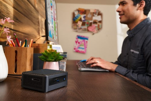 Intel NUC 10 Performance kit - NUC10i3FNHN UCFF Black i3-10110U BGA 1528 2.1 GHz