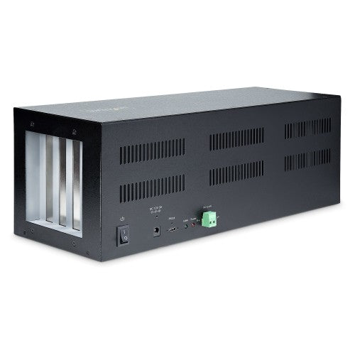 StarTech.com 4-Slot PCIe Expansion Chassis with PCIe x2 Host Card, PCIe 2.0 - 10Gbps, External PCIe Slots for Desktops/Servers, PCI Express Expansion Box/Adapter, 4 PCIe x1 Slots - TAA