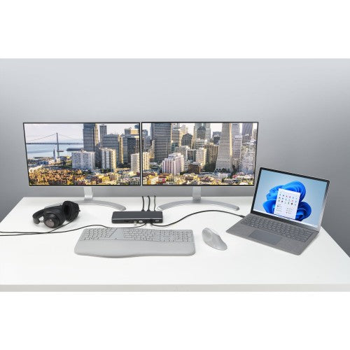 Kensington SD5760T Thunderbolt 4 Dual 4K Docking Station with 96W Power Delivery
