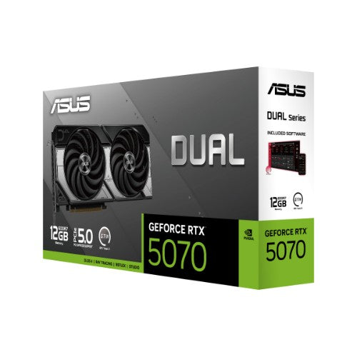 ASUS Dual -RTX5070-12G NVIDIA GeForce RTX 5070 12 GB GDDR7