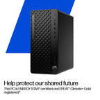HP EliteDesk 8 SFF G1i AI Intel Core Ultra 7 265 32 GB DDR5-SDRAM 1 TB SSD NVIDIA RTX A400 Windows 11 Pro PC AI PC Black