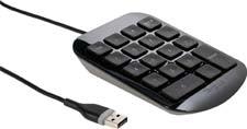 Targus numeric keypad Black, Grey