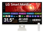 LG 32U721SA-W computer monitor 81.3 cm (32") 3840 x 2160 pixels 4K Ultra HD LED White