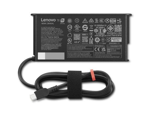 Lenovo 4X21U28839 power adapter/inverter Indoor 180 W Black