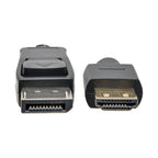 Tripp Lite P582-015-HD-V2A DisplayPort 1.2 to HDMI Active Adapter Cable (M/M), 4K 60 Hz, Gripping HDMI Plug, HDCP 2.2, 15 ft. (4.6 m)