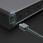 j5create JTD568 Thunderbolt™ 4 Quad Display Docking Station-EU, Black