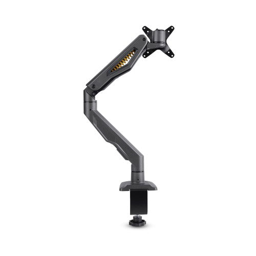 StarTech.com Desk Mount Monitor Arm, Up To 32" Display, Max 22lb/10kg, VESA 75x75/100x100, C-Clamp, Fully Articulating, Mechanical Spring, TAA-compliant