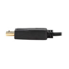 Tripp Lite U444-006-DP-BD USB-C to DisplayPort Bi-Directional Active Adapter Cable (M/M), 4K 60 Hz, HDR, Locking DP Connector, 6 ft. (1.8 m)