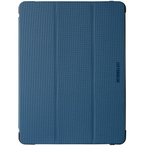 OtterBox React Folio Case for iPad 8th/9th gen, Shockproof, Drop proof, Ultra-Slim Protective Folio Case, Tested to Military Standard, Blue, No Retail packaging