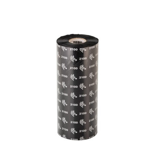 Zebra 2100 Wax thermal ribbon 600 m Black