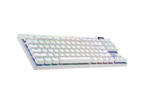 Logitech G 920-012147 keyboard Gaming RF Wireless + Bluetooth QWERTY UK English White