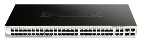 D-Link 48-Port Gigabit Smart Managed Switch with 4 Combo 1000BASE-T/SFP ports