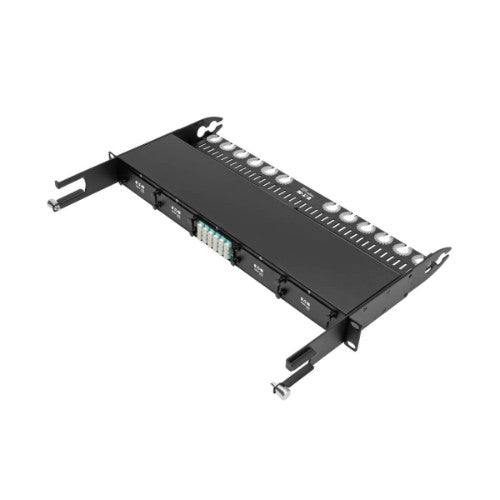 Tripp Lite N482-2M12-LC12 40Gb to 10Gb Breakout Cassette - (x2) 12-Fiber OM4 MTP/MPO ( Male with Pins ) to (x12) LC
