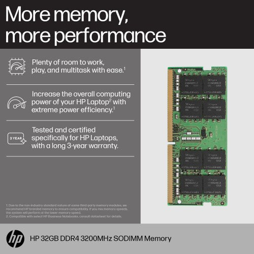 HP 8GB DDR4 3200 SODIMM Memory