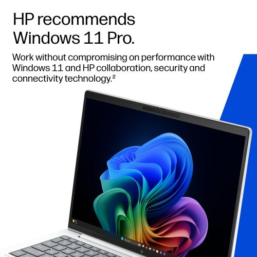 HP EliteBook 8 G2i 14 inch Notebook Next Gen AI PC Copilot+ PC Intel Core Ultra 5 325 Laptop 35.6 cm (14") WUXGA 32 GB LPDDR5x-SDRAM 512 GB SSD Wi-Fi 6E (802.11ax) Windows 11 Pro Silver