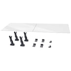 APC NetShelter Aisle Containment, Adjustable Mounting Support, 241 to 419 mm, V0