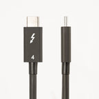 StarTech.com 1.6ft (50cm) Thunderbolt 4 Cable - 40Gbps - 100W PD - 4K/8K Video - Intel-Certified Thunderbolt Cable - Compatible w/USB 4/Thunderbolt 3/USB 3.2/USB Type-C/DisplayPort