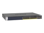 NETGEAR M4300-28G-PoE+(1000W)/US/EMEA Managed Gigabit Ethernet (10/100/1000) Power over Ethernet (PoE) 1U Black