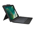 Logitech Slim Combo QWERTZ Swiss Smart Connector Black