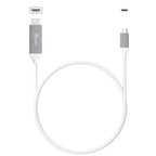 j5create JCC153G-N USB-C™ to 4K HDMI™ Cable, Grey, 1.5 m