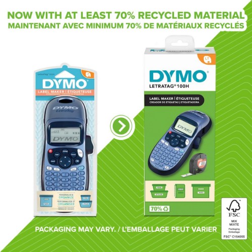 DYMO LetraTag 100H label printer Direct thermal 180 x 180 DPI 12 mm/sec