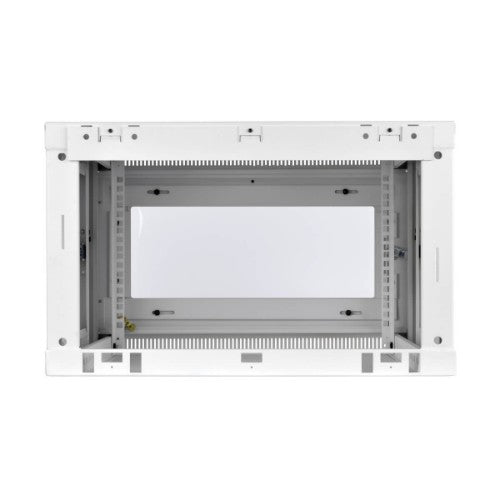 Tripp Lite SRW6UWG SmartRack 6U Low-Profile Switch-Depth Wall-Mount Mini Rack Enclosure, Clear Acrylic Window, White