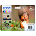 Epson C13T37984010/378XL Ink cartridge multi pack Bk,C,M,Y,LC,LM high-capacity 11,2ml 3x9,3ml 2x10,3ml Pack=6 for Epson XP 8000