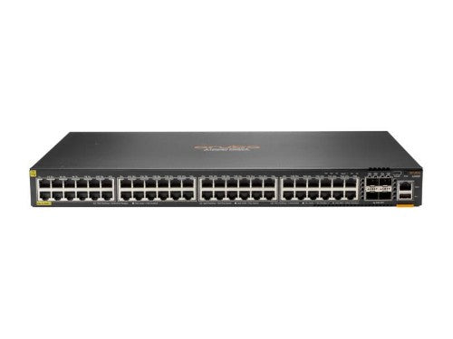 HPE Aruba Networking Aruba 6300F 48-port 1GbE Class 4 PoE & 4-port SFP56 Managed L3 Gigabit Ethernet (10/100/1000) Power over Ethernet (PoE) 1U Grey