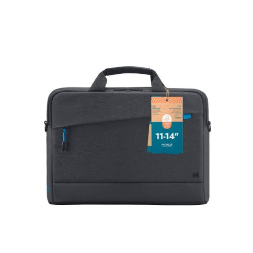Mobilis 025027 laptop case 35.6 cm (14") Briefcase Black