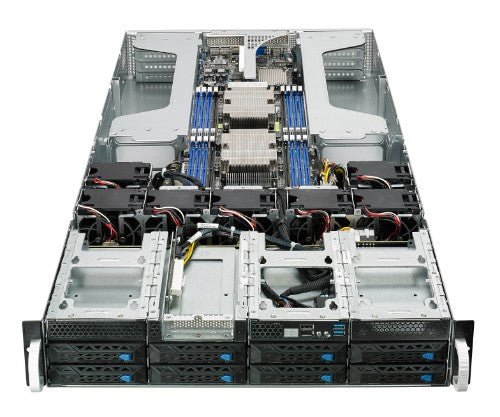 ASUS ESC4000 G4 Intel® C621 LGA 3647 (Socket P) Rack (2U) Black, Silver
