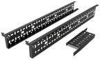 APC NetShelter Cable Management, Vertical Cable Manager, for NetShelter SX, Black, 76 x 1880 x 76 mm