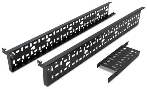 APC NetShelter Cable Management, Vertical Cable Manager, for NetShelter SX, Black, 76 x 1880 x 76 mm