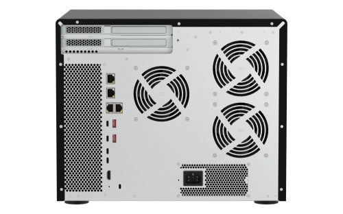 QNAP TVS-AIH1688ATX-U7-32G NAS/storage server Tower 32 GB DDR5 0 TB QuTS hero Black