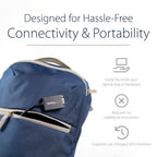 StarTech.com DisplayPort to VGA Adapter - Active DP to VGA Converter - 1080p Video - DisplayPort Certified - DP/DP++ Source to VGA Monitor Cable Adapter Dongle - Latching DP Connector